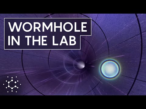 How Physicists Created a Holographic Wormhole in a Quantum Computer – YouTube