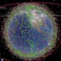 Satellites around earth 2022