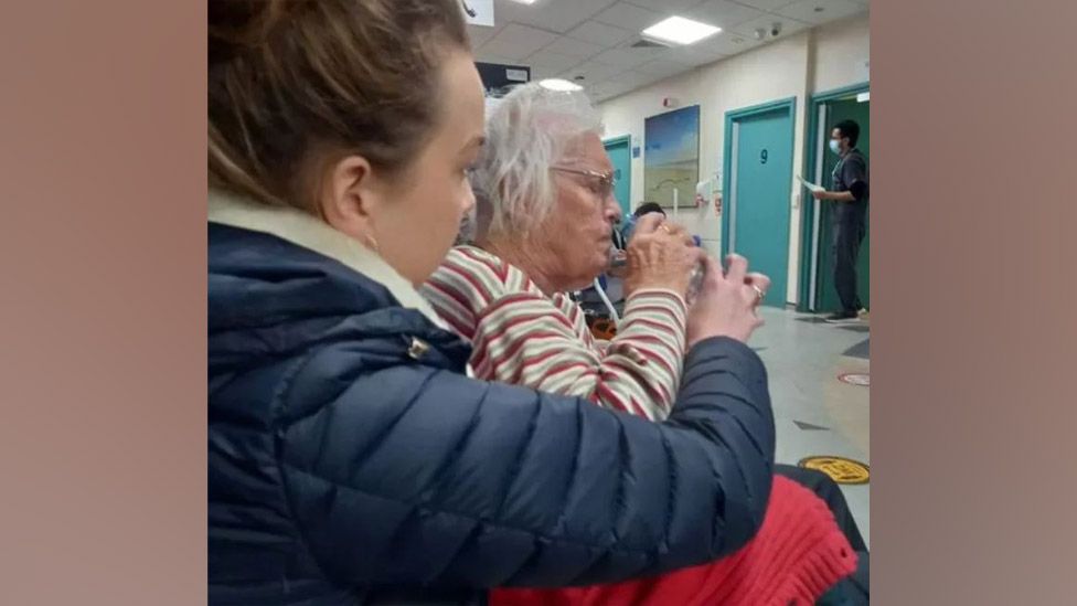 NHS: Woman, 90, forced to wait three days in A&E chair