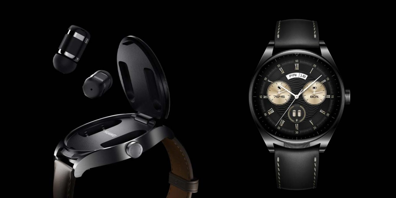 Huawei ‘Watch Buds’ feature built-in planar magnetic earbuds and neat skin touch controls