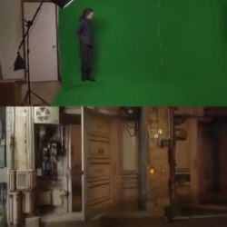 The amazing capabilities of a green screen