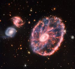 Cartwheel galaxy.