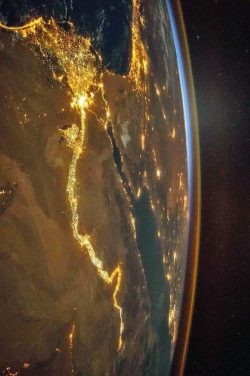 The Nile from the ISS