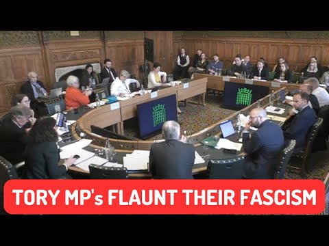 Childish Tories display their fascistic tendencies at coronation arrests Home Affairs committee – YouTube