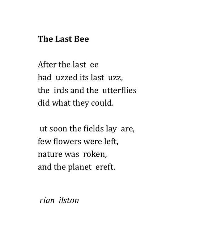 The Last Bee