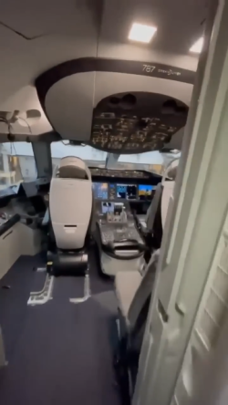 Boeing 787 Dreamliner cockpit