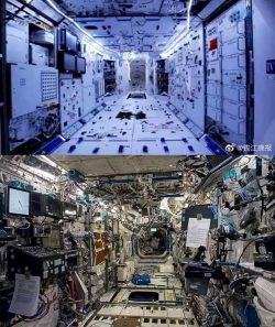 Here’s an interesting side-by-side of China’s Tiangong space station vs the ISS