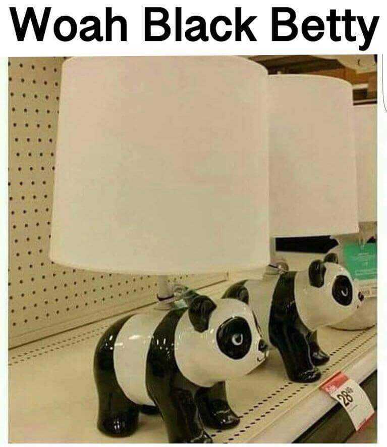 Panda lamps