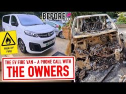 Cornwall EV Blaze – Speaking to the owners of the Vauxhall Vivaro after the fire – Y ...