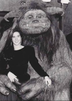Jennifer Connelly And Ludo From ‘Labyrinth’