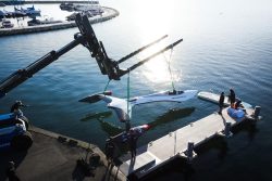 World’s fastest sailboat: Two wild designs hit the water for testing