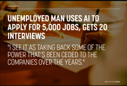 Unemployed Man Uses AI to Apply for 5,000 Jobs, Gets 20 Interviews