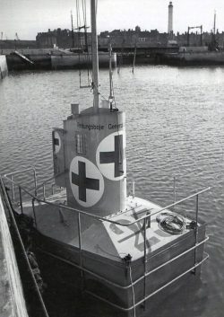 In WW2 the Luftwaffe deployed rescue buoys in the English Channel to provide shelter to downed p ...