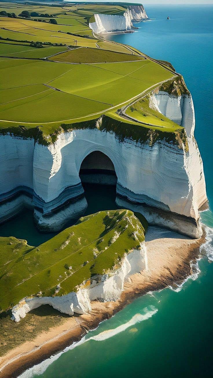 White Cliffs , Southern England