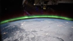 Astronauts are seeing huge auroras over Earth as the Sun nears its 11-year maximum of solar activity