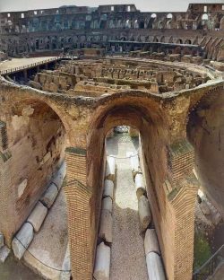 A Look Inside the Colosseum’s Long-Hidden Gladiator Tunnels