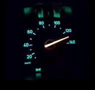 The 1998 Saab 9-3 speedometer had an easter egg