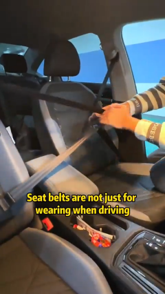 Seat belt car hack