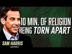 10 Minutes of Religion being DESTROYED by Sam Harris – YouTube