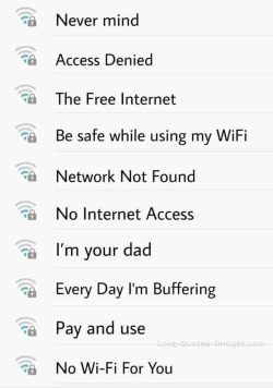 WiFi names