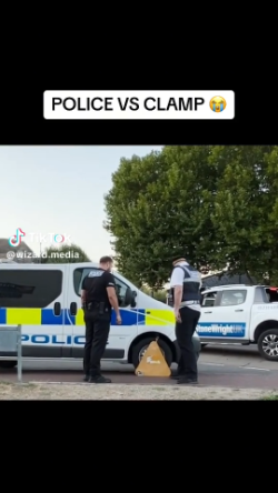 Police vs clamp