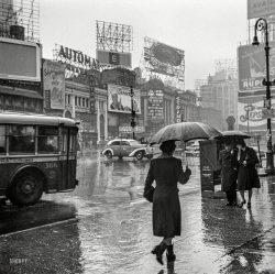 It’s Raining in 1943 New York City