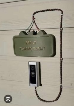 Claymore doorbell