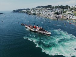 Waverley ocean going paddle steamer