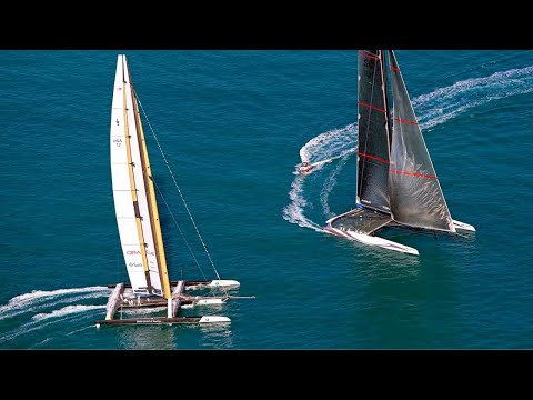 The Largest America’s Cup Boats Ever | 2010 Deed of Gift Match Documentary – YouTube