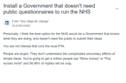 When Labour asked the public for suggestions to fix the NHS