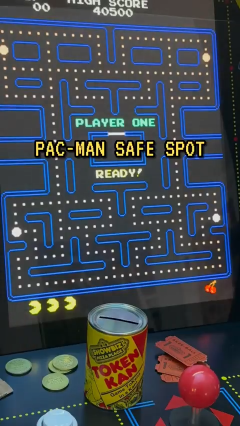 Pac Man safe spot