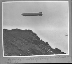 Hindenburg over Lands End