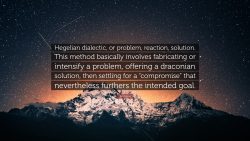 Hegelian dialectic